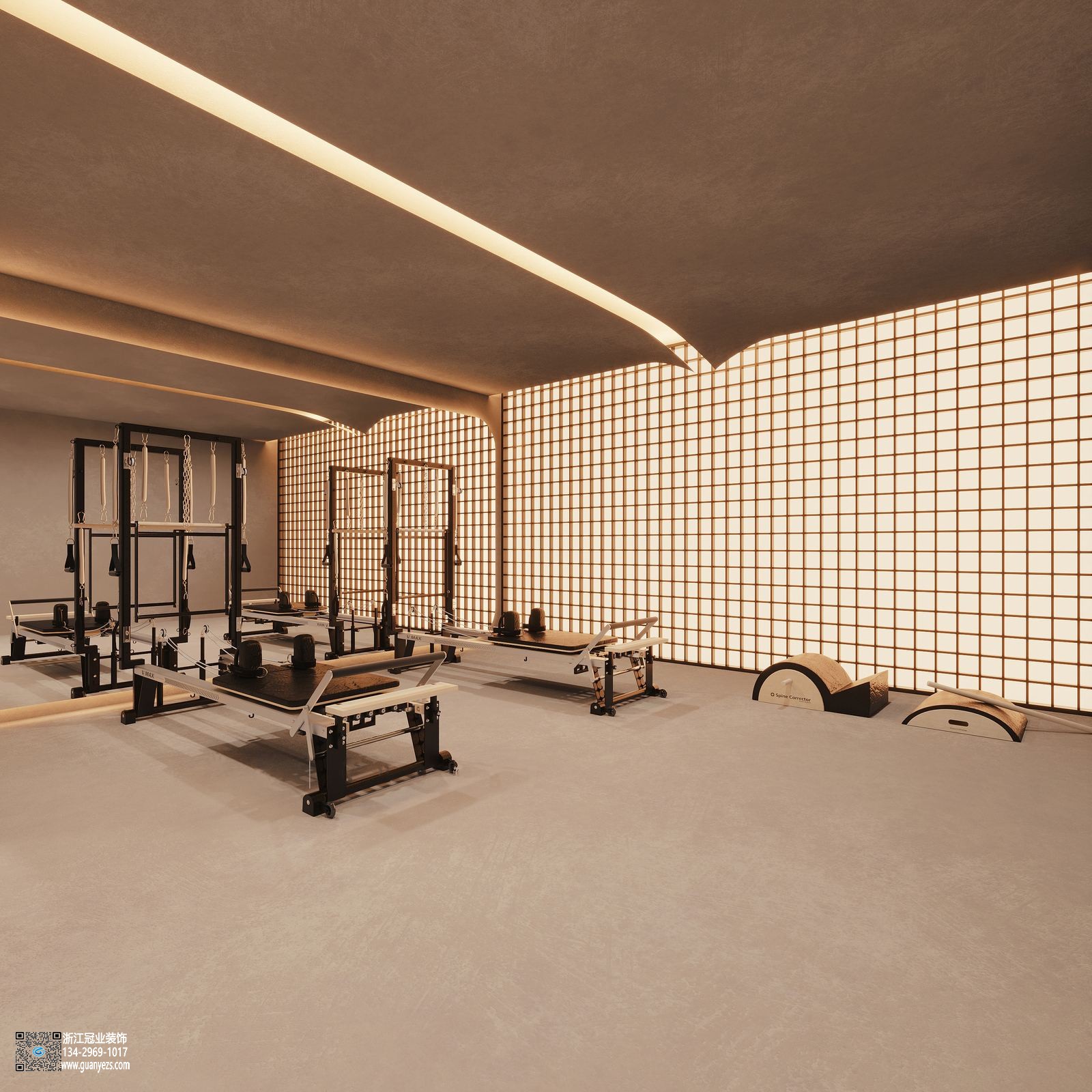 杭州瑜伽普拉提装修