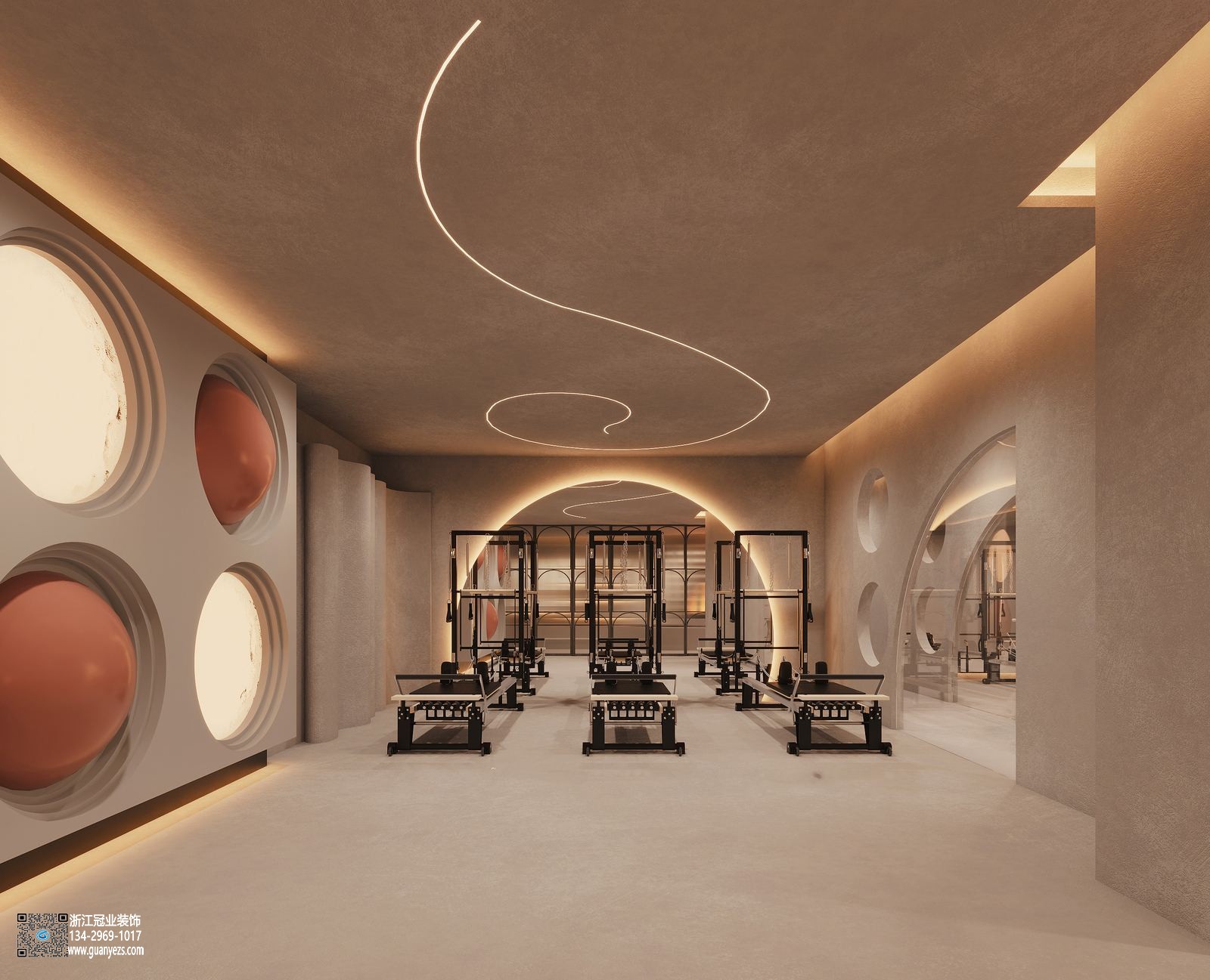 杭州瑜伽普拉提装修